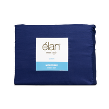 Load image into Gallery viewer, Elan Microfibre Sheet Set Assorted QB 245X265CM - 670104