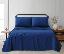 Load image into Gallery viewer, Elan Microfibre Sheet Set Assorted QB 245X265CM - 670104