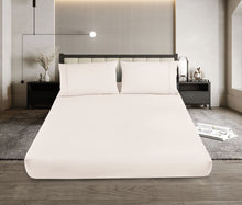 Load image into Gallery viewer, Casa Rosso Melange Combo Sheet Set White QB - 670113