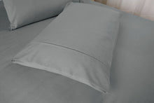 Load image into Gallery viewer, Casa Rosso Melange Combo Sheet Set Light Grey QB - 670117