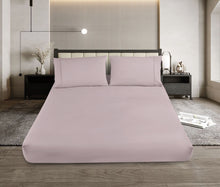Load image into Gallery viewer, Casa Rosso Melange Combo Sheet Set Mauve KB - 670120