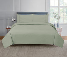 Load image into Gallery viewer, Casa Rosso Thermal Flannel Sheet Set Sage SKB - 670144