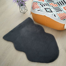 Load image into Gallery viewer, Casa Rosso Lapin Animal Rug Charcoal 60X90CM - 985204