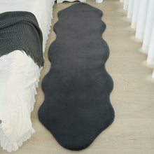 Load image into Gallery viewer, Casa Rosso Lapin Peanut Rug Charcoal 60X180CM - 985212