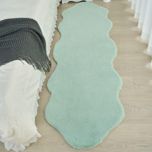 Load image into Gallery viewer, Casa Rosso Lapin Peanut Rug Sage 60X180CM - 985213