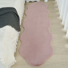 Load image into Gallery viewer, Casa Rosso Lapin Peanut Rug Mauve 60X180CM - 985214
