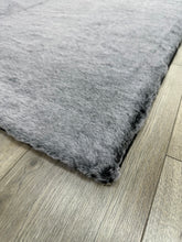 Load image into Gallery viewer, Casa Rosso Lapin Rug 2Tone Black/Grey 120X180CM - 985308