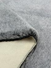 Load image into Gallery viewer, Casa Rosso Lapin Rug 2Tone Black/Grey 120X180CM - 985308