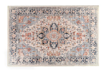 Load image into Gallery viewer, CR Rug Thick Microfibre Grey/Red 50X80CM - 985398