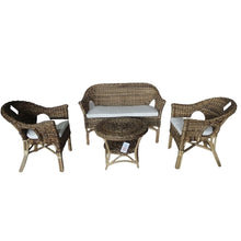 Load image into Gallery viewer, SLF 4PC Abaca Setting Marbella with Cushion / Glass - 975033
