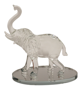 Elephant Glass on Mirror Small 15X13CM - 025032