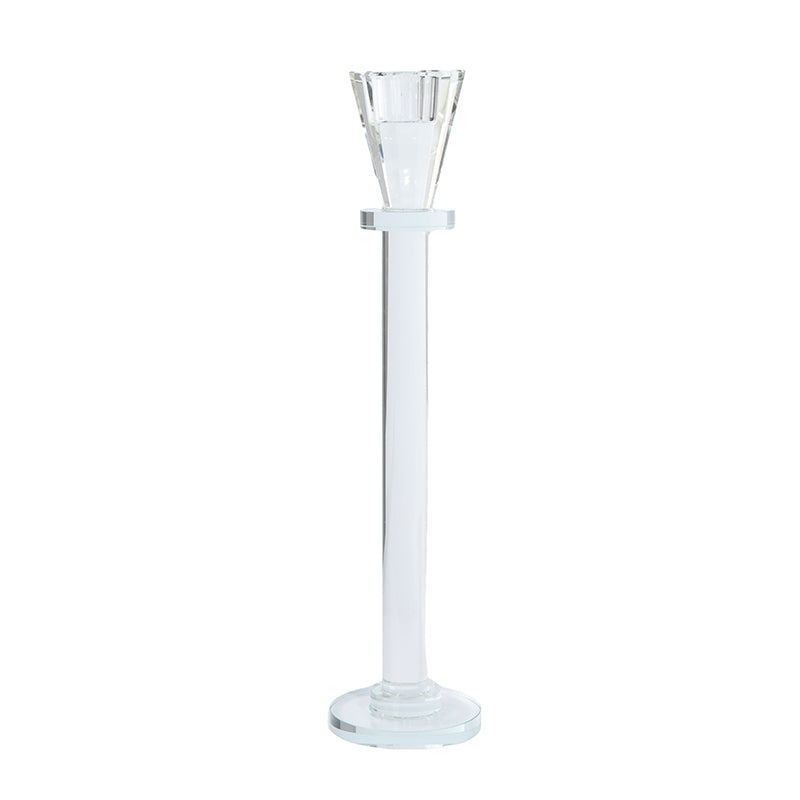 Crystal Modern Round Candlestick 30CM - 025141