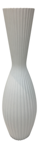 Vase Ceramic Bulb White 74CM - 030016