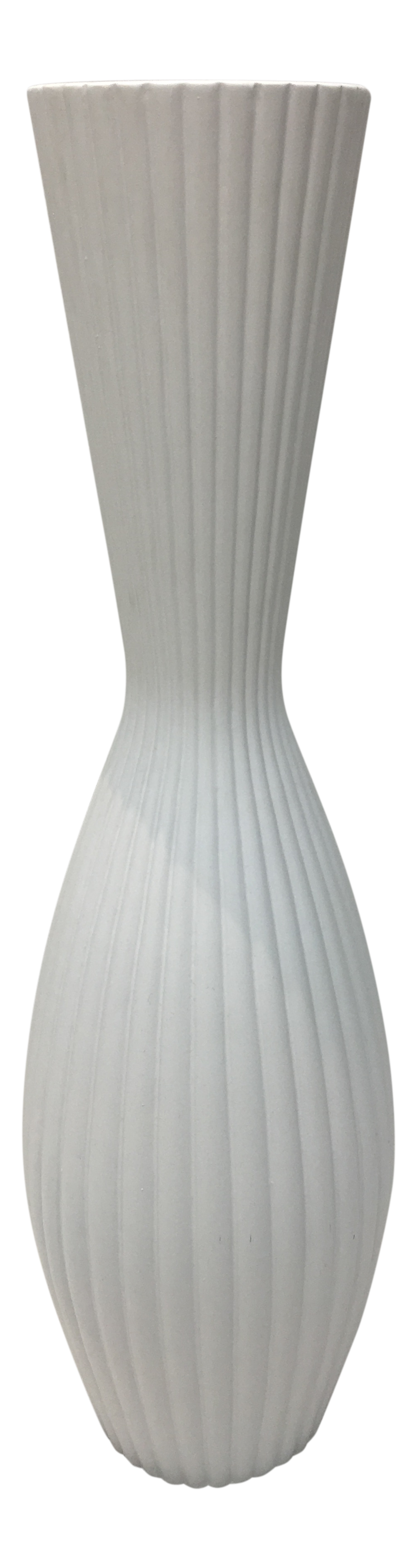 Vase Ceramic Bulb White 74CM - 030016