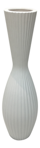 Vase Ceramic Bulb White 45CM - 030017
