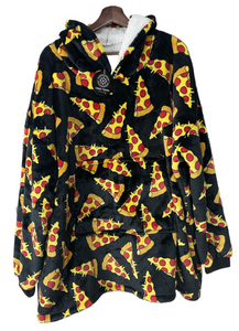 Casa Rosso Panda Pizza Hoodie - 036003