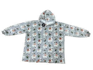 Casa Rosso Panda Llama Hoodie - 036201