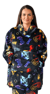 Casa Rosso Panda Black Gamer Hoodie - 036204