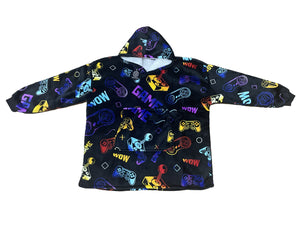 Casa Rosso Panda Black Gamer Hoodie - 036204