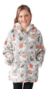 Casa Rosso Panda Llama Kid Hoodie - 036215