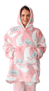 Casa Rosso Panda Moon & Cloud Hoodie - 036263