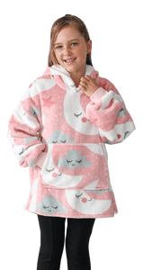 Casa Rosso Panda Moon & Cloud Kid Hoodie - 036270