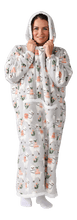 Load image into Gallery viewer, Casa Rosso Panda Llama Jumbo Hoodie - 036272
