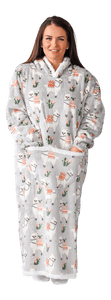 Casa Rosso Panda Llama Jumbo Hoodie - 036272