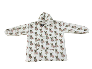 Casa Rosso Panda Bulldog Multi Hoodie - 036316