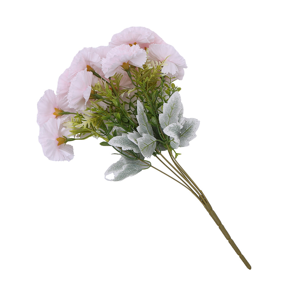 Carnation Bunch 11 Head Light Pink 44CM - 055133