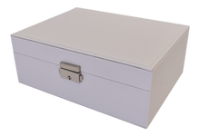 Load image into Gallery viewer, Jewellery Box Single White - 238115
