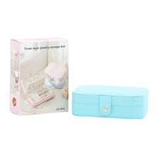 Load image into Gallery viewer, Jewel Box Rectangle with Zip 3 Layer 3 Assorted - 238133
