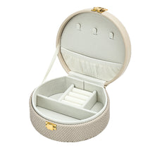 Load image into Gallery viewer, Jewel Box Round Ivory 16.5X15X7CM - 238180
