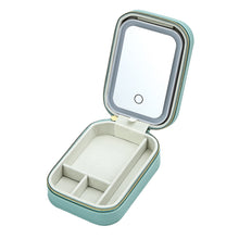 Load image into Gallery viewer, Jewel Box With LED Light &amp; Mirror 4 Assorted 12X17X5CM - 238183
