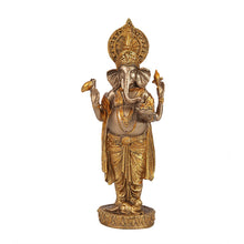 Load image into Gallery viewer, Ganesh Brown Gold 30CM - 247118
