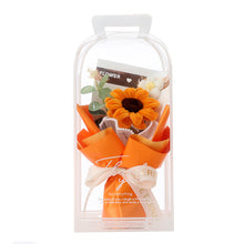 Load image into Gallery viewer, Crochet Daisy Bouquet 4 Assorted 26X14X10.5CM - 249229
