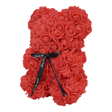 Load image into Gallery viewer, Rose Bear Red 23CM - 270012
