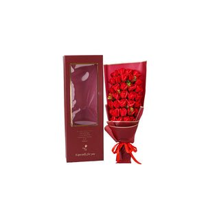 Soap Rose Grand Bouquet Red 53CM - 270028