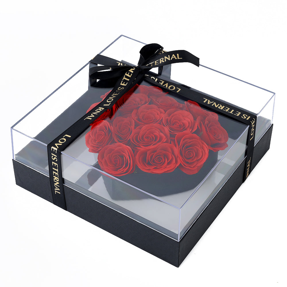 Rose Heart Red in Gift Box - 270031