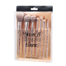 Load image into Gallery viewer, Makeup Brushes 7Pc Gift Set Crystal Stem 2 Assorted - 280140
