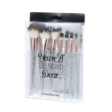 Load image into Gallery viewer, Makeup Brushes 7Pc Gift Set Crystal Stem 2 Assorted - 280140
