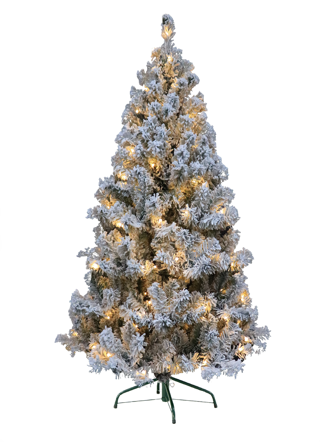 Xmas Flocked Snowy V.Tree 6FT - 291659