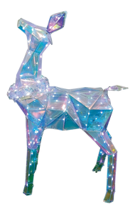 Reindeer Hologram 60X20X110CM - 293064