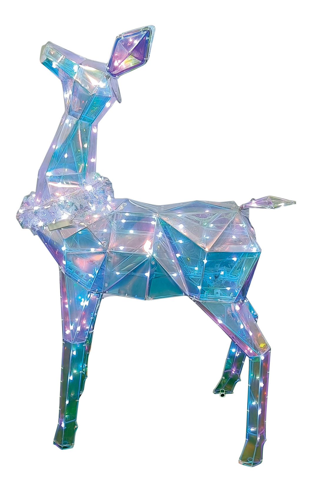 Reindeer Hologram 60X20X110CM - 293064