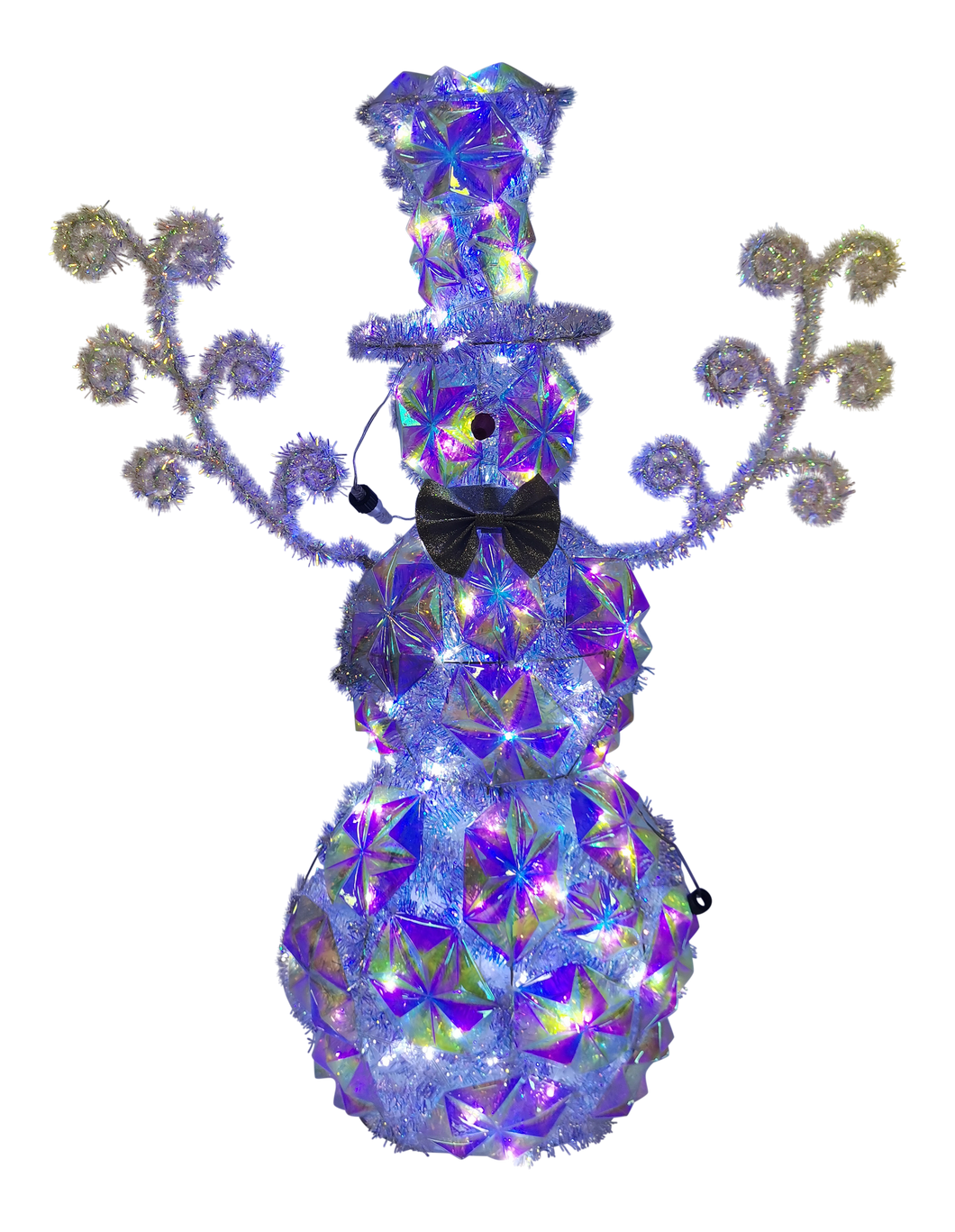 Snowman Hologram 55X20X90CM - 293066