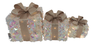 Gift Box Hologram Gold Ribbon S3 - 293067