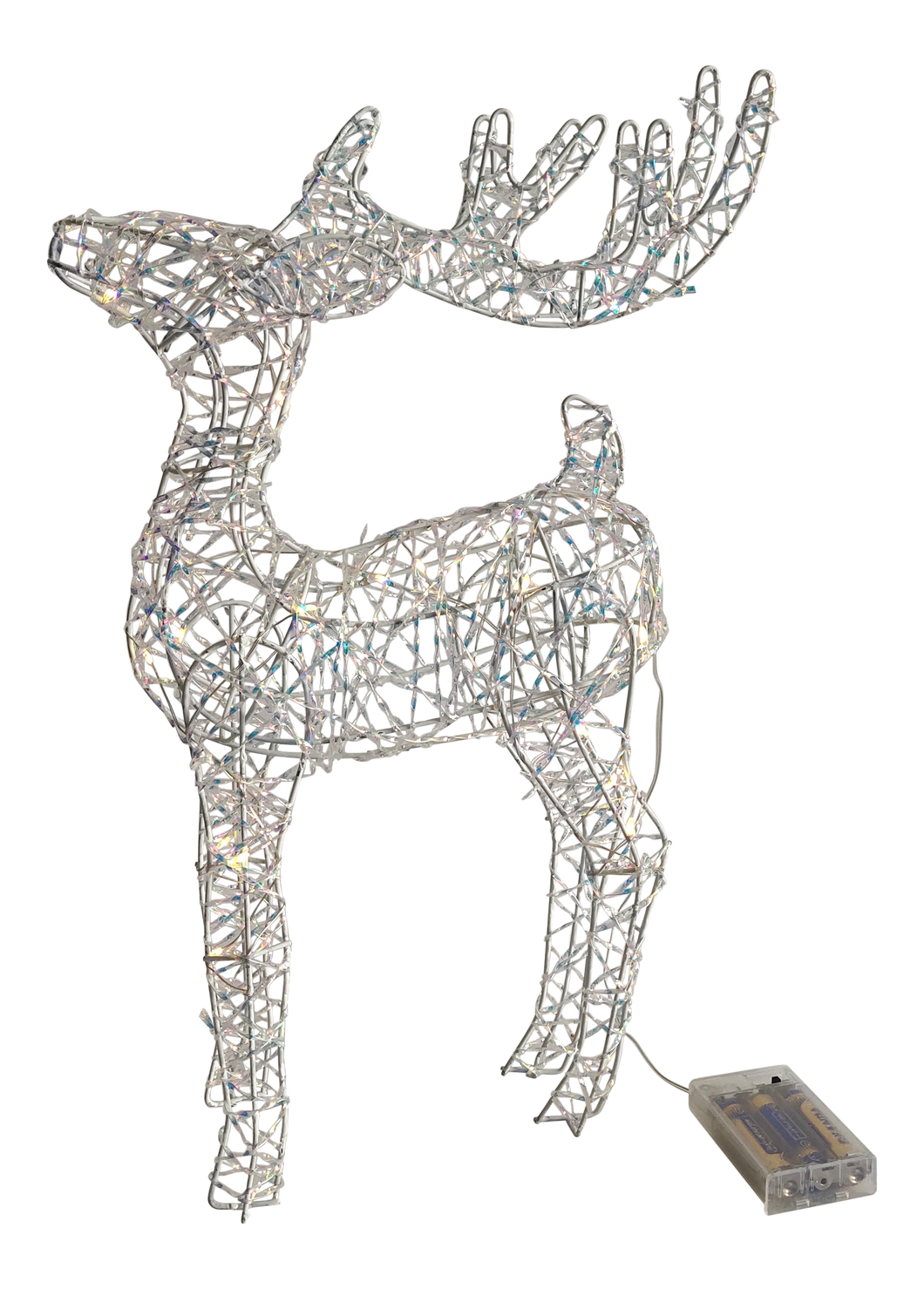 Reindeer Iron White 40CM - 293075