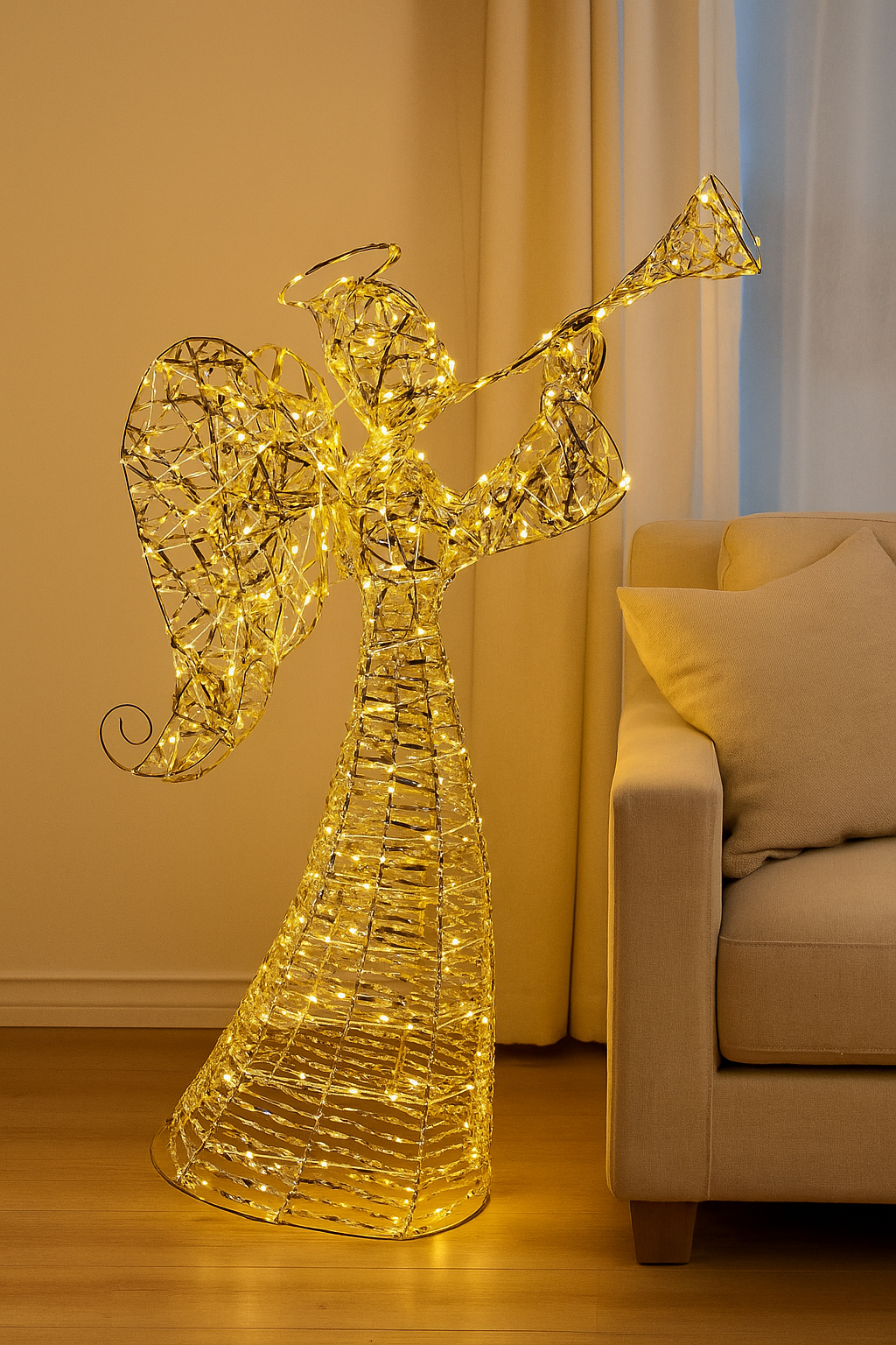 Angel Champagne Gold 90CM - 293531