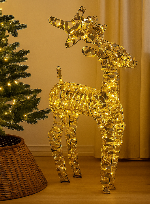 Deer Champagne Gold 40CM - 293532