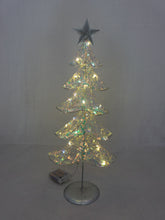 Load image into Gallery viewer, Tree Iridescent with Silver Star 50CM - 293538
